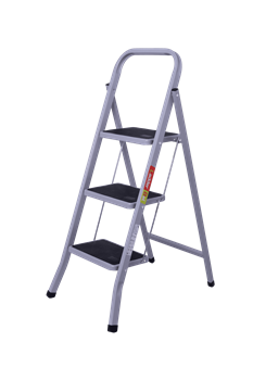 СТРЕМЯНКА СТАЛЬ 3 СТУПЕНИ С АНТИСКОЛЬЗЯЩИМ ПОКРЫТИЕМ 11102