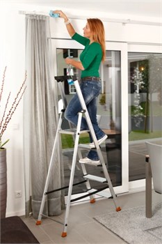 Свободностоящая стремянка, 5 ступеней Krause MONTO SEPURO 127235 11125