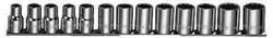 Набор головок торцевых 12-гранных MAXI-DRIVE 1/2"DR на держателе, 10-24 мм, 13 предметов Jonnesway S05H4113S 12381
