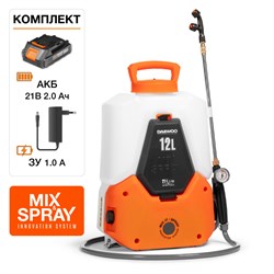 Аккумуляторный опрыскиватель с функцией смешивания DAEWOO DSA 1221Li SET 13358