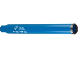 Коронка алмазная d 57мм железобетон BULL, L450мм, мокрое сверление 13378