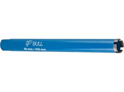 Коронка алмазная d 46мм железобетон BULL, L450мм, мокрое сверление 13382