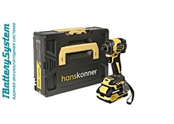 Аккумуляторный ударный винтоверт Hanskonner HCD20280BLC 1BatterySystem 5938 - фото 49187