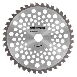 Нож для триммера 230х25,4, 40 зубьев Kronwerk 9247 - фото 92959