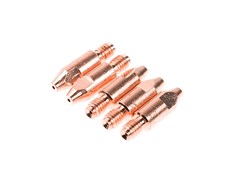 Наконечник контактный Ф 1.2 мм M6х28 мм E-Cu (набор 5 шт) SOLARIS (сварочный наконечник, контактная трубка) 9943