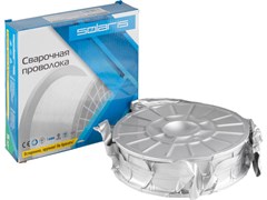 Проволока сварочная FLUX E71T-GS ф1,0мм (сварка без газа) (катушка 5кг) SOLARIS 9997