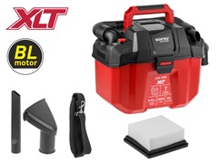 Аккум. пылесос WORTEX CVC 1815 в кор. ALL1 XLT SOLO 18 В, строительный, переносной, 90-150 мбар 10308