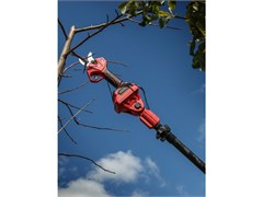 Аккум. секатор WORTEX CBS 2030 в кор. ALL1 SET + телескопическая штанга (3 ступени регулировки, 0,76 кг) 10707