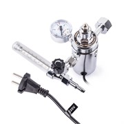 Регулятор расхода газа У-30/АР-40-1P-230В (универсальный, 1 манометр, подогреватель, латунь) 10759