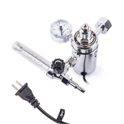 Регулятор расхода газа У-30/АР-40-1P-36В (универсальный, 1 манометр, подогреватель, латунь) 10761