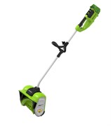 Снегоуборщик аккумуляторный GreenWorks 40 V, 30 см, бесщеточный, с 1хАКБ 4 Ач c USB и ЗУ 2600807USB4 10897
