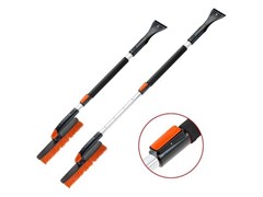 Щетка для снега 99-127см телескоп. со скребком STARTUL PROFI (ST9080-06) (щетка-сметка снеговая) 10920