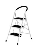 Стальная стремянка Сибирячка 3 широкие ступени P4023F 11129