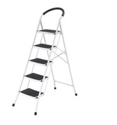 Стальная стремянка Сибирячка 5 широких ступеней P4025F 11131