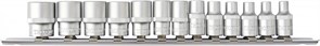 Набор головок торцевых 1/4"DR на держателе, 4-14 мм, 13 предметов Thorvik S11S1113SM 12351