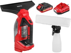Аккум. стеклоочиститель WORTEX CWV 1828 в кор. ALL1 XLT SET 1х2 А*ч, 18 В, 280 мм, 100 мл, пульвери 12625