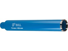 Коронка алмазная d 72мм железобетон BULL, L450мм, мокрое сверление 13380