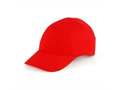 Каскетка защитная RZ FavoriT CAP (укороч. козырек) красная (козырек 55мм) 6566