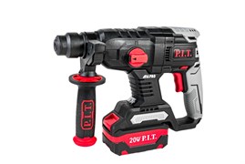 Перфоратор SDS-Plus аккум. бесщеточный P.I.T. PBH20H-22A/1 (20В, 2.0Дж, 2реж, Ø22мм, 1акб, ЗУ, кейс 8690