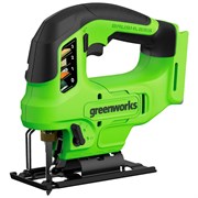 Лобзик аккумуляторный Greenworks GD24JS90, 24 V, без АКБ и ЗУ 8873