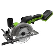 Циркулярная мини пила аккумуляторная Greenworks G24MCS 1501207, 24V, бесщеточная, без АКБ и ЗУ 8877