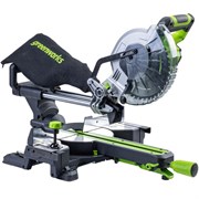 Торцовочная пила аккумуляторная Greenworks GD24MS216, 24V, c 1х5 АКБ Ач и ЗУ 8882