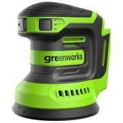 Эксцентриковая шлифмашина аккумуляторная Greenworks OS325, 24V, без АКБ и ЗУ 8885
