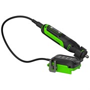 Гравер аккумуляторный Grenworks G24RT, 24V, бесщеточный, с принадлежностями 52 шт., без АКБ и ЗУ 8892