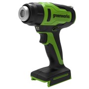 Строительный фен аккумуляторный Greenworks, G24HG, 24V, без АКБ 8896