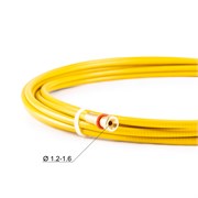 Канал 1,2-1,6мм сталь желтый, 4м (124.0042/GM0541, RF-26, пр-во FoxWeld/КНР) 8988