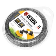 Леска для триммера двухкомпонентная, квадратная 2.65 мм x 15 м Extra cord Denzel 9067