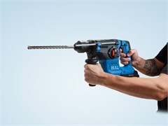 Аккум. перфоратор BULL CBH 1826 Xcase, XLTpro, БЕСЩЕТ., 18 В, 2.6 Дж, 26 мм, 1x4 А*ч, з/у (3 режима + Vario-lock, 3,2 кг) 9502
