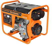 Генератор CARVER PPG - 5000DE дизель (LT-178F, 3,3/3,6кВт, 220В, бак12.5л, э/старт, медь)(12шт/пал) 01.020.00051 9551