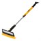 Щетка-сметка для снега со скребком, телескоп, поворотная голова, водосгон, 900-1200 мм Denzel 10928