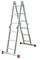 Шарнирная универсальная стремянка-трансформер 4х3 Krause Corda 085009 11119