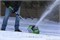 Снегоуборщик аккумуляторный Greenworks GD40SSK5 11248