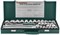 Набор головок торцевых 1/2"DR, 8-34 мм, 28 предметов Jonnesway S04H4728S 12366