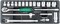 Набор головок торцевых 3/8"DR, 6-23 мм, 20 предметов Jonnesway S04H3120S 12373