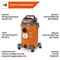 Пылесос строительный DAEWOO DAVC 2516S 13423