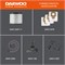 Пылесос строительный DAEWOO DAVC 2500SD 13426