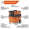 Пылесос промышленный DAEWOO DAVC 4000SD 13433