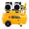 Компрессор безмасляный, малошумный DLS 2200/50, 2200 Вт, 2x1100, 50 л, 380 л/мин// Denzel 4066
