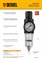 Фильтр-регулятор FR1500, 10 бар, 1500 л/мин, 1/4" Denzel 4316