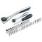 Набор инструментов, 1/4", 1/2", CrV, 120 зубьев, 101 предмет Gross 4929