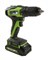 Дрель-шуруповерт аккумуляторная Greenworks 24V GD24DD35 (35 Нм), бесщеточная, с АКБ на 2 А*ч и ЗУ 5406