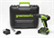 Дрель-шуруповерт аккумуляторная Greenworks 24V GD24DD35 (35 Нм), бесщеточная, с АКБ на 2 А*ч и ЗУ 5406