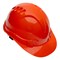 Каска защитная из ударопрочной пластмассы, оранжевая Россия Сибртех 6532 Каска защитная из ударопрочной пластмассы, оранжевая Россия Сибртех 6532