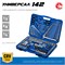 ЗУБР Универсал-142, 142 предм., (1/2″+ 3/8″+ 1/4″), универсальный набор инструмента, Профессионал (27670-H142) 7094
