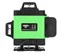 Лазерный уровень AMO LN 4D-360-4 с зеленым лучом 8333