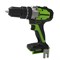 Дрель-шуруповерт ударная аккумуляторная Greenworks GD24DD60 с АБ 2А.ч и ЗУ 8862